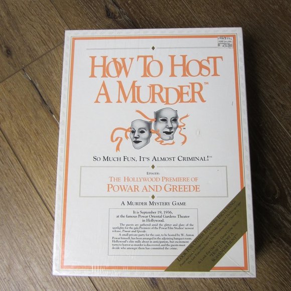 "How to Host A Murder" Board Game NIBWT - Picture 1 of 2